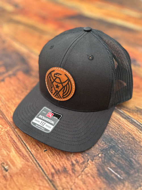 DSFA Leather Patch Hat