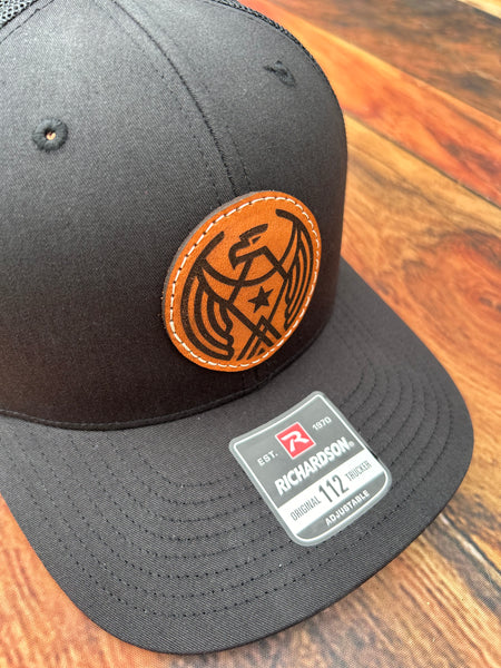 DSFA Leather Patch Hat