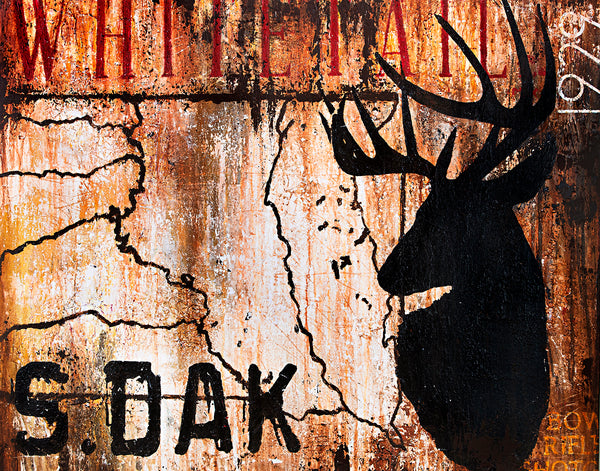 S. Dak. Whitetails - Dustin Sinner Fine Art
