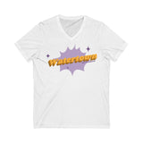 Watertown Purple Splash V-Neck Tee - Dustin Sinner Fine Art