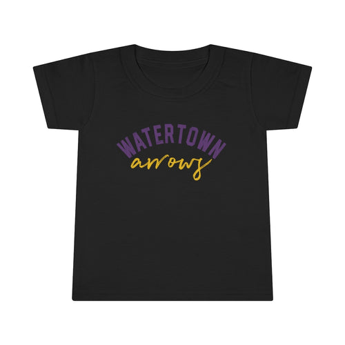 Watertown Arrows Script Toddler T-shirt - Dustin Sinner Fine Art