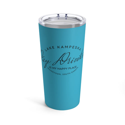 Lake Kampeska Day Drinking | Tumbler 20oz - Dustin Sinner Fine Art