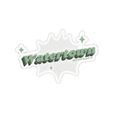 Retro Watertown, SD Sticker - Dustin Sinner Fine Art