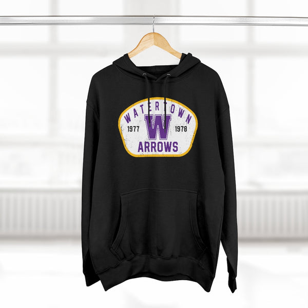 Watertown Arrows Retro Hoodie - Dustin Sinner Fine Art
