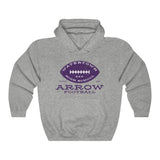 Hooded Arrow Football Sweatshirt - Dustin Sinner Fine Art