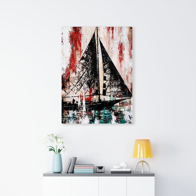 Sail Into the West Canvas Gallery Wrap