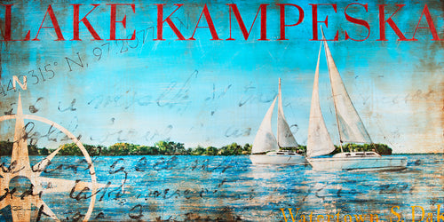 Kampeska Sails - Dustin Sinner Fine Art