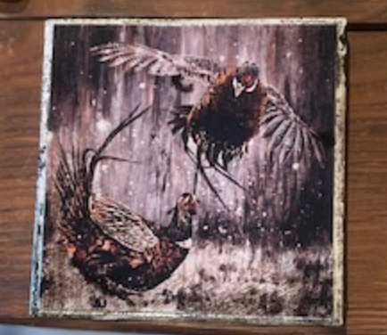 DSFA Tile Coasters - Dustin Sinner Fine Art