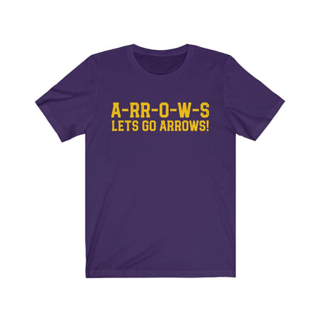 Purple Arrows Crewneck