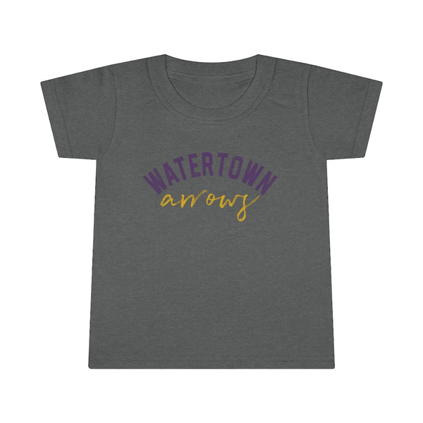 Watertown Arrows Script Toddler T-shirt - Dustin Sinner Fine Art