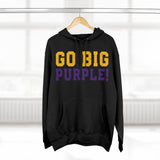Go Big Purple! Hoodie - Dustin Sinner Fine Art