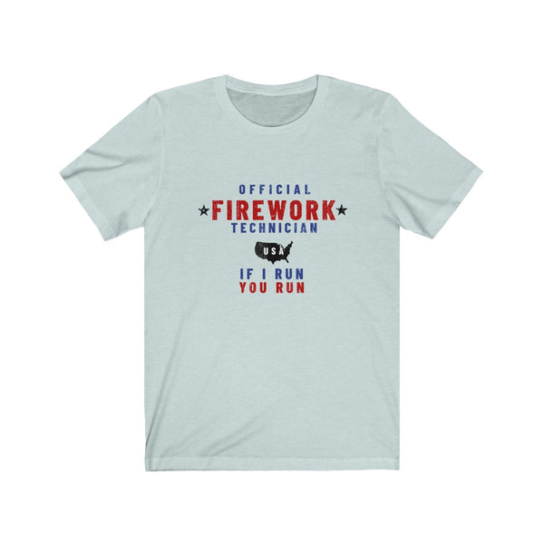 Firework Technician Tee - Dustin Sinner Fine Art