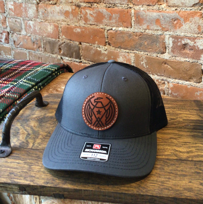 DSFA Eagle Leather Patch Hat